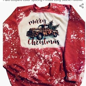 Brand: JXSEN Merry Christmas crew neck sweatshirt
